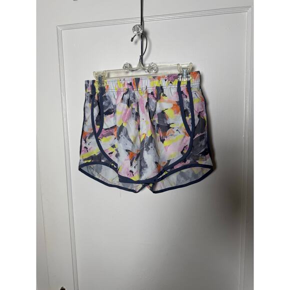 Calvin Klein Colorful Watercolor Pastel Athletic Running Shorts Women's Small - Picture 4 of 7